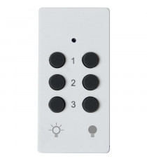 Kit 3 Prises télécommandées + Télécommande - GAO - 230 V - Blanc