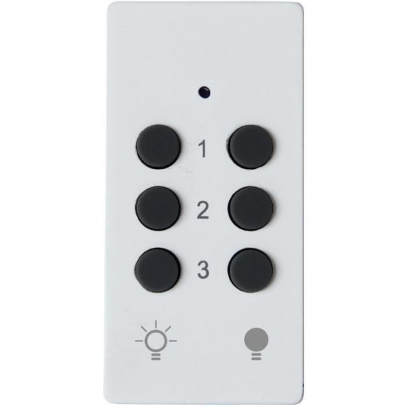 Kit 3 Prises télécommandées + Télécommande - GAO - 230 V - Blanc