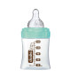 Dodie - Biberon Initiation+ Verre 150ml Vert Oiseaux