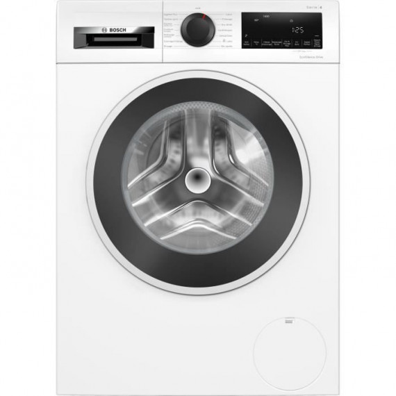 Lave-linge hublot BOSCH SER4 WGG04419FR - 9 kg - 1400 trs/min - EcoSilence Drive - Classe A - Blanc