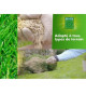 Gazon - BHS - Gazon Rustique 1 KG - Plus résistant et mieux protégé - Rapide et Durable - Tous Types de Terrain et Climats, R…