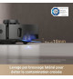 DREAME X40 Master Robot Aspirateur avec Station de Base 8 en 1 - Navigation Intelligente - 12 000 Pa