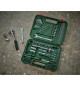 Bosch Set d'outils a main Advanced 132 pcs (pr tâches de fixation difficiles  clés/clés mâles/cliquets/tournevis  accessoires)