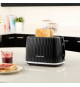 Grille-pain - RUSSELL HOBBS - EDEN - 800 W - 2 fentes - Noir
