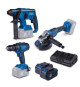 Combot kit 5 outils : c-dd45-x + bc-ag125-x + sdbc4.5A + 2 x sbp4.0 + bc-rhd230-x