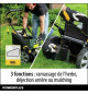 Tondeuse a gazon électrique - POWERPLUS - POWPG6290 - 1800 W - 460 mm Ø - Avec ramassage, mulching et éjection Arriere