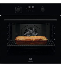 Four encastrable - Pyrolyse - Chaleur tournante pulsée - ELECTROLUX - EOF6P46Z - Noir - Porte froide - 59,4 x 59,6 x 56,9 cm
