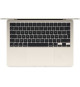 Apple - 13,6 MacBook Air M4 (2025) - RAM 24Go - Stockage 512Go - CPU 10 coeurs - GPU 10 coeurs - Lumiere Stellaire