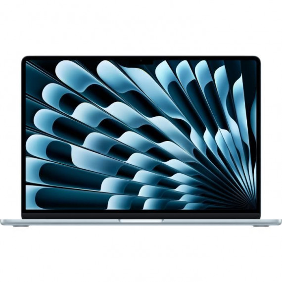 Apple - 15,3 MacBook Air M4 (2025) - RAM 24Go - Stockage 512Go - CPU 10 coeurs - GPU 10 coeurs - Bleu ciel