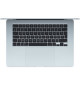 Apple - 15,3 MacBook Air M4 (2025) - RAM 24Go - Stockage 512Go - CPU 10 coeurs - GPU 10 coeurs - Bleu ciel