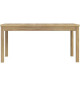 Table a manger extensible ouverture synchronisée - COMO - Chene - Rectangulaire - 160/207 x 90 x 76,6 cm
