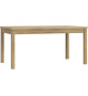 Table a manger extensible ouverture synchronisée - COMO - Chene - Rectangulaire - 160/207 x 90 x 76,6 cm