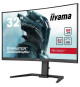Écran PC - IIYAMA - GCB3280QSU-B2 - 31,5 QHD - VA - 180Hz - 0,2ms - HDMI/DP/USB HUB - Pied réglable - Incurvé 1500R - Noir