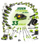 Compresseur sans fil - FIELDMANN - 20V - 10,3 bar - 235 L/min - Batterie et chargeur non inclus
