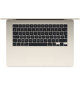 Apple - 15,3 MacBook Air M4 (2025) - RAM 16Go - Stockage 256Go - CPU 10 coeurs - GPU 10 coeurs - Lumiere Stellaire