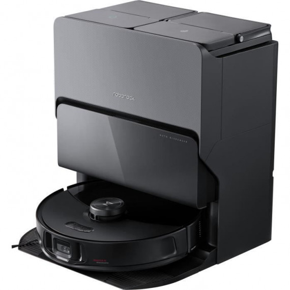ROBOROCK S8 MaxV Ultra - Aspirateur Robot Laveur avec Station RockDock Ultra 8-en-1 - 10 000 Pa - Brosse Latérale & DuoRoller