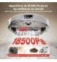 ROBOROCK QREVO CURV - Robot Aspirateur Laveur avec station multifonction 3.0 - 18500 Pa - Systeme Anti-enchevetrements