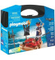 PLAYMOBIL - Valisette Pirates - Garçon - Canon et projectiles - 22 pieces - A partir de 4 ans