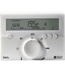 DELTA DORE Thermostat d'ambiance Deltia 8.00 programmable électronique filaire