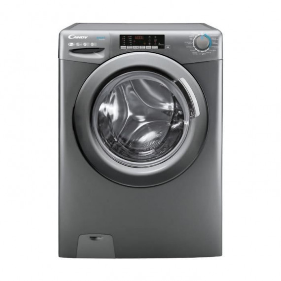 Lave-linge séchant CANDY CSWS496TWMRRE/FR - 9 / 6 kg  - Induction - 1400 trs/min - 15 prgms - Classe A - gris