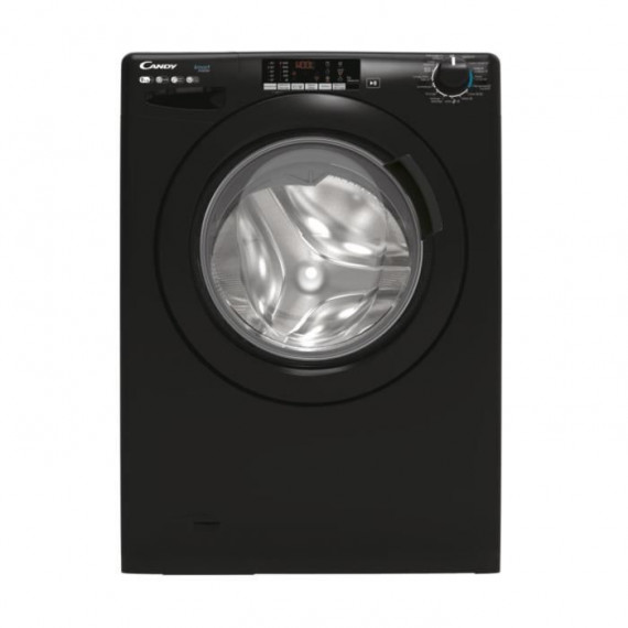 Lave-linge séchant CANDY CSWS496TWMBBE/FR - 9 / 6 kg  -  Induction -  1400trs/min - Classe A - 16 prgms - Noir