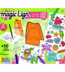 Magic Lign - LANSAY - Projecteur Good vibes - 50 illustrations - Des 5 ans