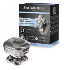Tondeuse cheveux - JEAN LOUIS DAVID - 20209 - 6 tetes rotatives - 360° - 60 min - Gris