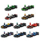 LEGO Lot de 10 écuries Formula 1 Speed Champions - Jeu de construction avec véhicule de course + 1 minifigurine collector