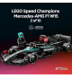 LEGO Lot de 10 écuries Formula 1 Speed Champions - Jeu de construction avec véhicule de course + 1 minifigurine collector