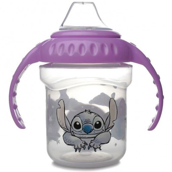 Tasse a poignées - THERMOBABY - 250 ml - Bec silicone - Lilo & Stitch