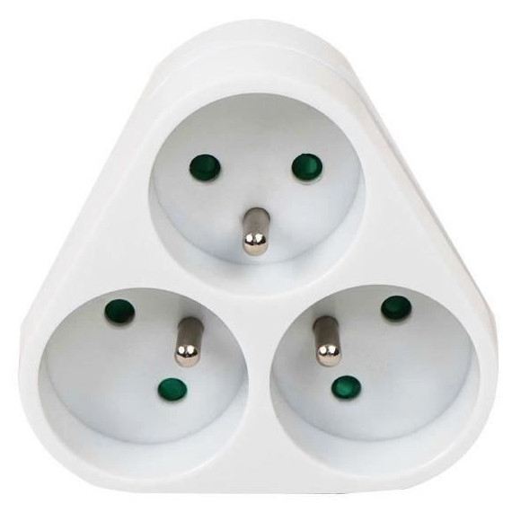 Triplite - GAO - 3x16A - Triangle, blanche, conforme NF