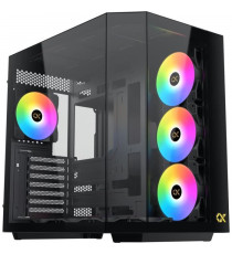Boîtier PC - XIGMATEK - CUBI II - Cube - E-ATX - Verre trempé - ARGB - Noir