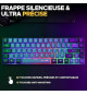 Pack Gamer 2 en 1 - THE G-LAB - COMBO HYDRO - Souris filaire - Clavier filaire - Gris/Noir - RGB