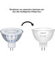 Ampoule connectée - PHILIPS HUE - MR16 - Lumiere blanche et colorée - Compatible bluetooth - Fonctionne avec App et voix