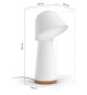 Lampe de chevet et de réveil connectée - PHILIPS HUE - Twilight - Lumiere blanche et colorée - Compatible bluetooth