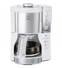 Cafetiere filtre - Melitta - Look V Timer 1025-07 - 1,25L - 10 tasses - 1080 Watts