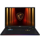 PC portable gamer - MSI - Raider 18 HX AI - 18 UHD+ MiniLED 120Hz - i9-285HX - RAM 64 Go - SSD 4 To - RTX 5080 - Windows 11