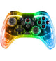 Konix - Manette sans fil Crystal Nintendo Switch, Switch OLED, PC et PS4