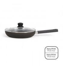 Sauteuse 26 cm - LIVOO - MEP153N - Antiadhésif sans PFOA ni PFOS - Manche silicone - Tous feux dont induction