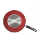 Premier Chef - Wok 32 cm - LIVOO - MEP156R - Antiadhésif sans PFOA ni PFOS - Manche silicone - Tous feux dont induction