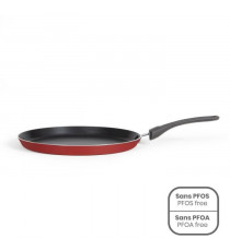 Premier Chef - Crepiere 26 cm - LIVOO - MEP149 - Antiadhésif sans PFOA ni PFOS - Manche silicone - Tous feux dont induction
