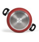 Faitout 24 cm - LIVOO - MEP150R - Antiadhésif sans PFOA ni PFOS - Poignées silicone - Tous feux dont induction