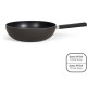 Premier Chef - Wok 32 cm - LIVOO - MEP156N - Antiadhésif sans PFOA ni PFOS - Manche silicone - Tous feux dont induction