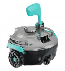 Robot piscine - BESTWAY - Guppy - Autonome - Gris - Nettoyage automatique