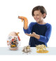 Jeu de fouille - ZURU - ROBO ALIVE Dino Fossil Find - 4 dinos a assembler - Roche et slime - Fossiles a collectionner