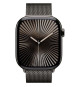 Apple Watch Series 10 GPS + Cellular - 46mm - Boîtier Slate Titanium - Bracelet Slate Milanese Loop - M/L