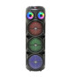 Enceinte karaoké lumineuse - INOVALLEY - KA129-XXL - Bluetooth V5.0 - 90 cm - 1000 W - Haut-parleurs 3 x 8'' - Micro sans fil…