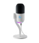Microphone Logitech G Yeti GX gaming RVB dynamique avec LIGHTSYNC pour PC/Mac - Blanc