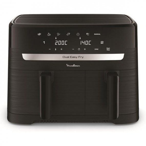 MOULINEX - Friteuse à air chaud / airfryer 8.3 L - Easy Fry Dual - EZ901N20