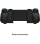 Manette de jeu mobiles Android - Turtle Beach Atom - Bluetooth - Noir/Cyan